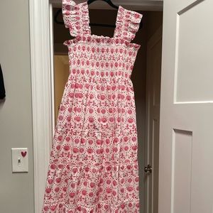 Hill House Limited Edition Mermaid Print Nap Dress